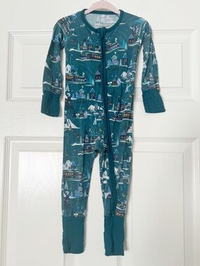 Little Sleepies Polar Express Zippy 6-12 Months